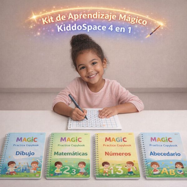 Kit Mágico de Aprendizaje KiddoSpace 4 en 1
