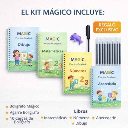 Kit Mágico de Aprendizaje KiddoSpace 4 en 1